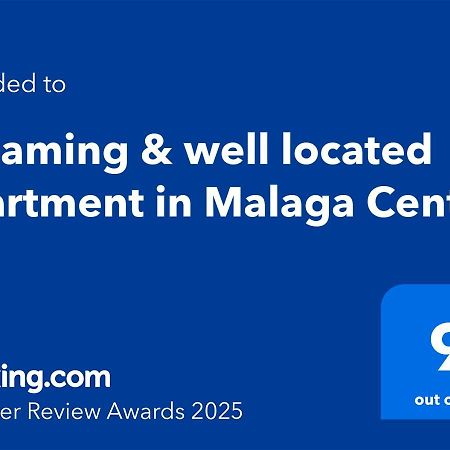 Gleaming & Well Located Apartment In Malaga Center Eksteriør billede