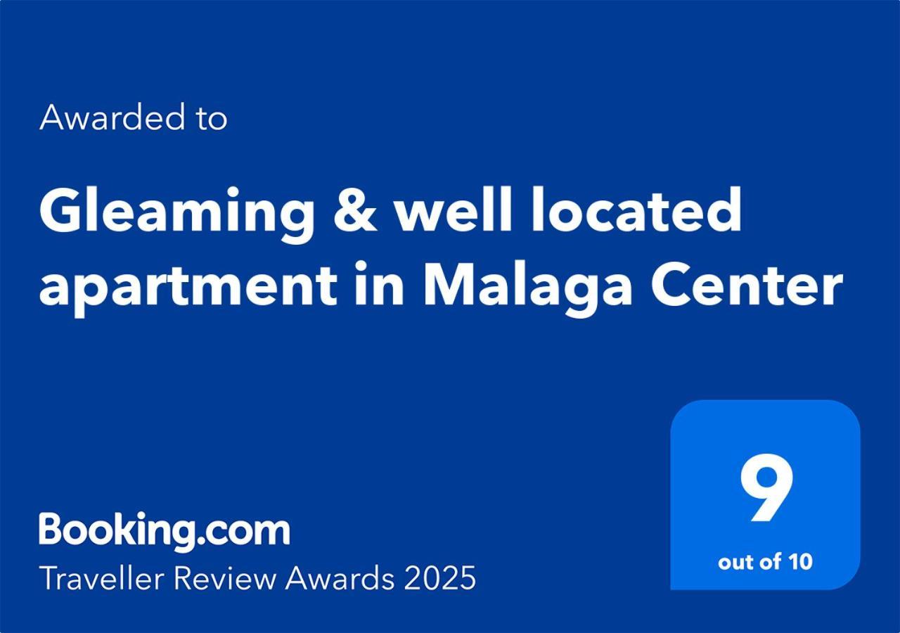 Gleaming & Well Located Apartment In Malaga Center Eksteriør billede