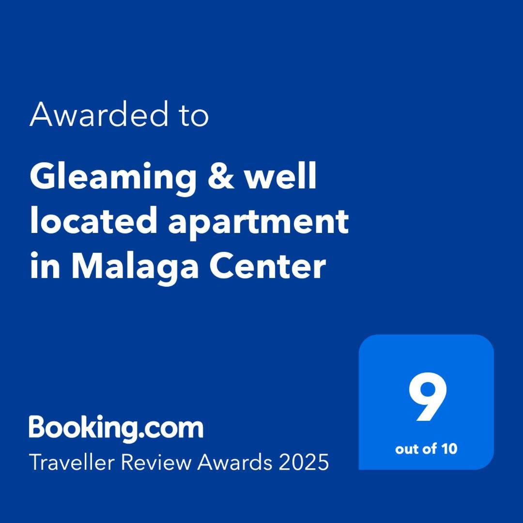 Gleaming & Well Located Apartment In Malaga Center Eksteriør billede